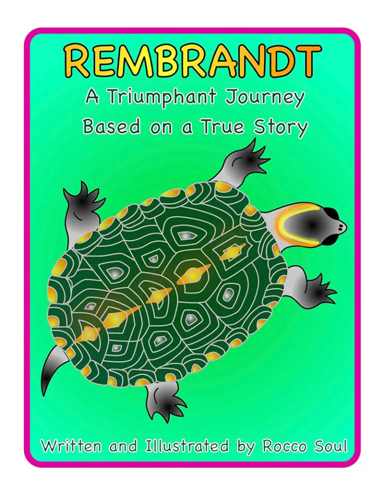book cover for book 1 titled rembrandt